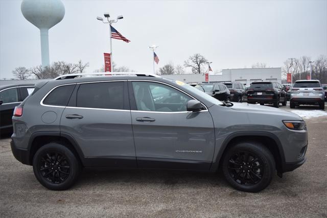 used 2021 Jeep Cherokee car, priced at $21,977