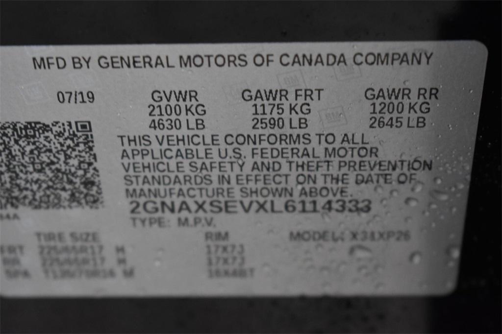 used 2020 Chevrolet Equinox car, priced at $11,777