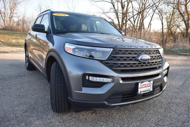 used 2021 Ford Explorer car, priced at $25,946