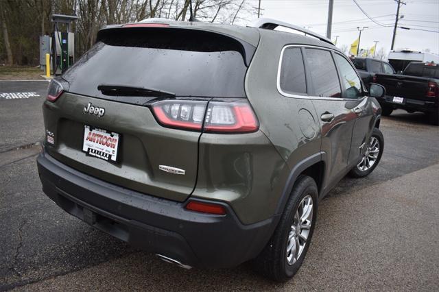 used 2021 Jeep Cherokee car, priced at $25,277