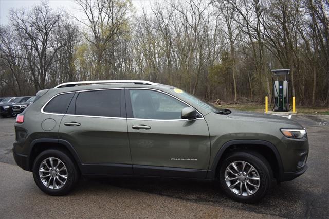 used 2021 Jeep Cherokee car, priced at $25,277