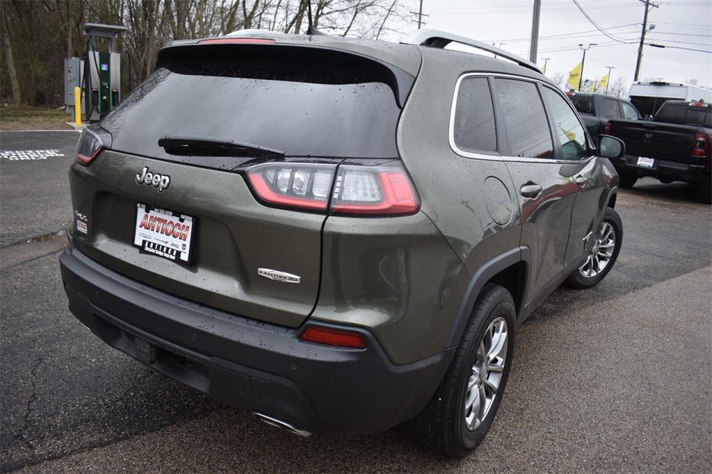 used 2021 Jeep Cherokee car, priced at $22,677