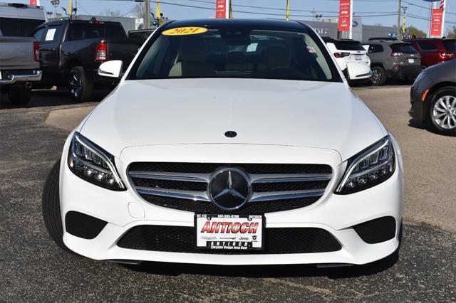 used 2021 Mercedes-Benz C-Class car, priced at $28,246