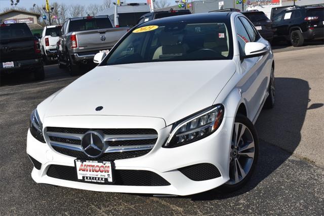 used 2021 Mercedes-Benz C-Class car, priced at $28,246
