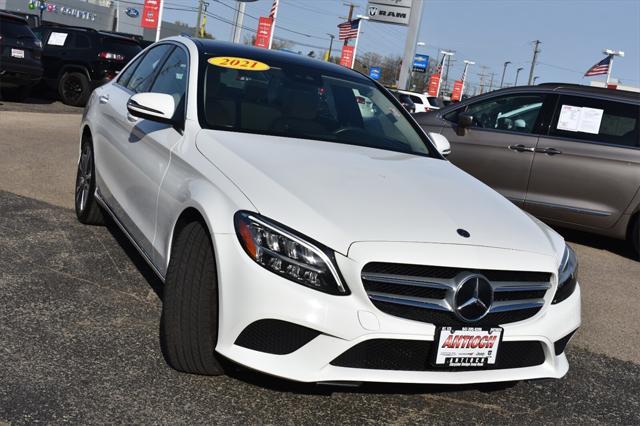 used 2021 Mercedes-Benz C-Class car, priced at $28,246