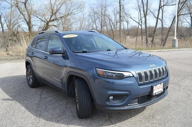 used 2021 Jeep Cherokee car, priced at $23,246