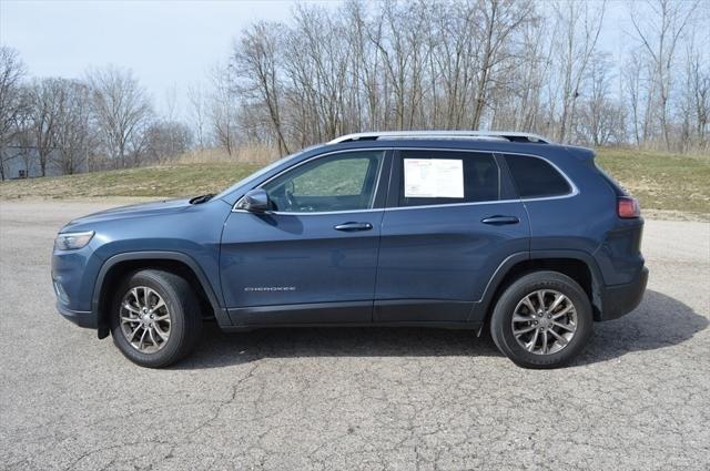 used 2021 Jeep Cherokee car, priced at $23,246