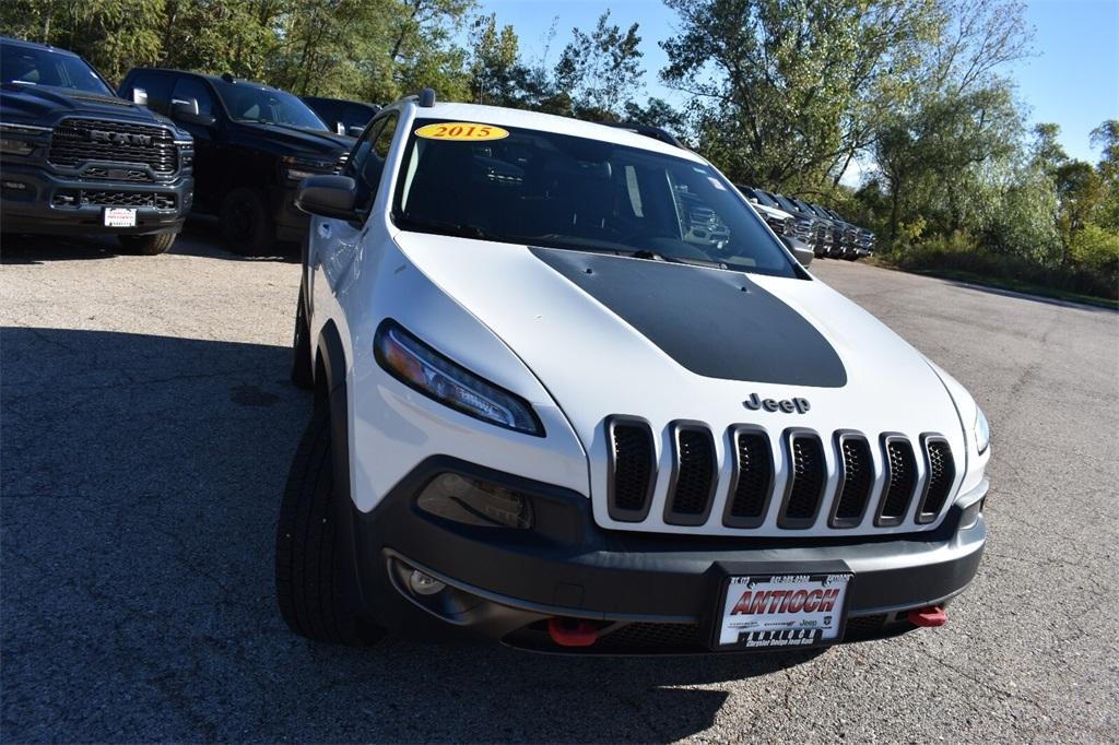 used 2015 Jeep Cherokee car, priced at $12,777