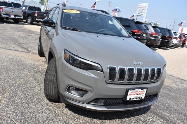 used 2022 Jeep Cherokee car, priced at $25,177