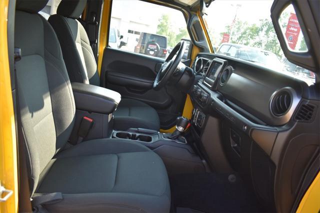 used 2021 Jeep Wrangler car, priced at $29,377