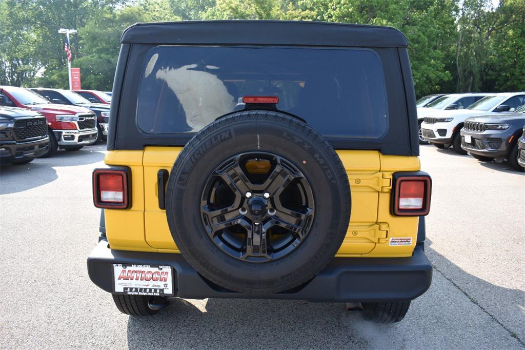 used 2021 Jeep Wrangler car, priced at $29,377