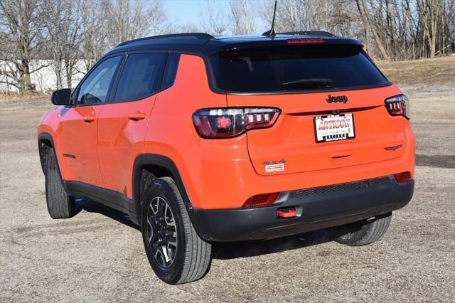 used 2021 Jeep Compass car, priced at $18,477