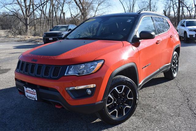 used 2021 Jeep Compass car, priced at $18,477