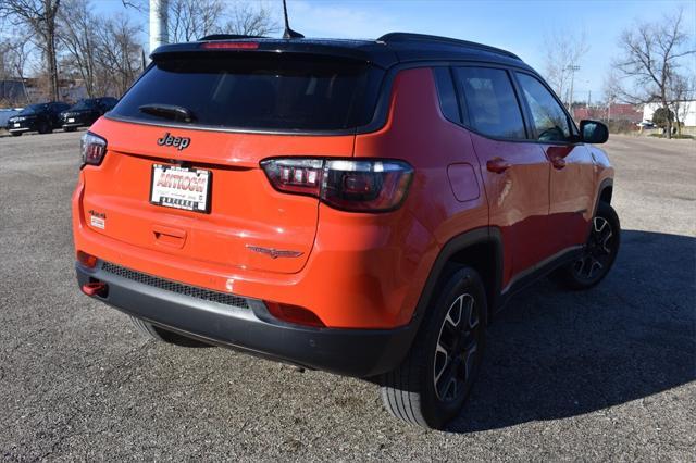 used 2021 Jeep Compass car, priced at $18,477