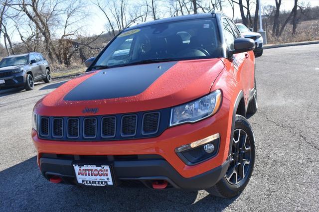 used 2021 Jeep Compass car, priced at $18,477