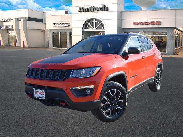 used 2021 Jeep Compass car, priced at $18,477