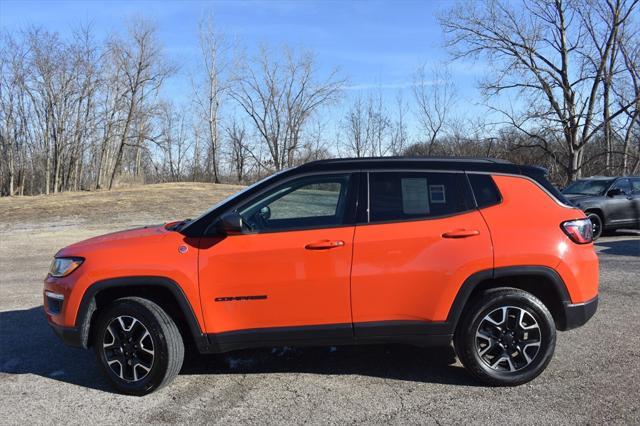 used 2021 Jeep Compass car, priced at $18,477