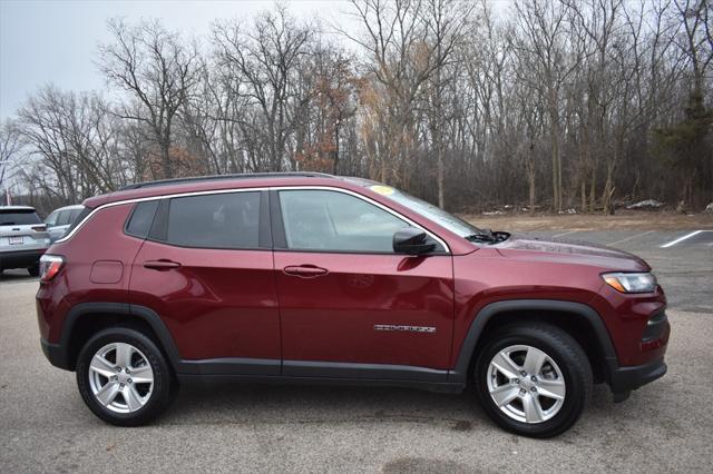 used 2022 Jeep Compass car, priced at $19,477