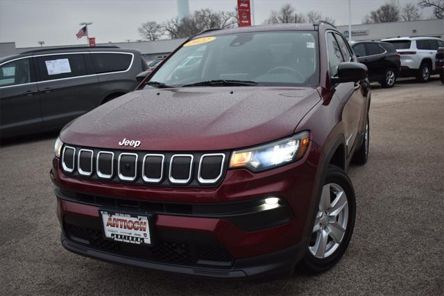 used 2022 Jeep Compass car, priced at $19,477