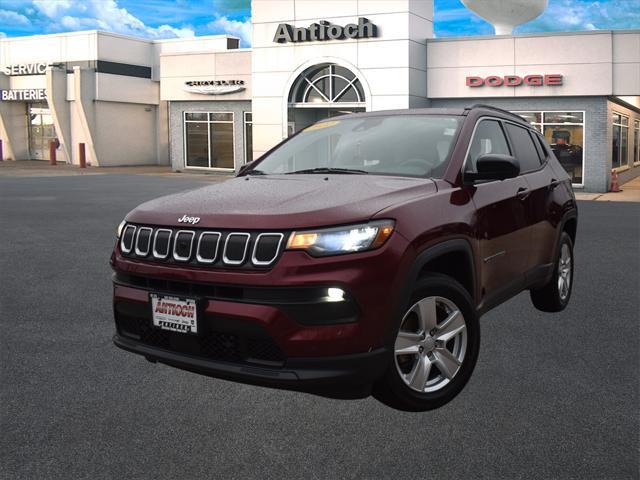 used 2022 Jeep Compass car, priced at $19,477