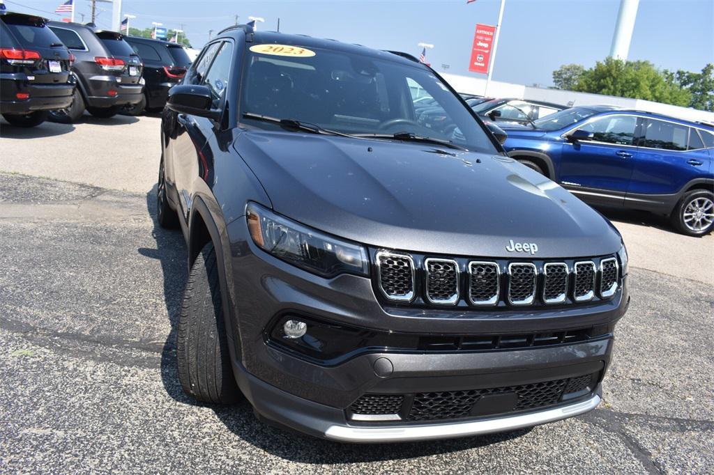 used 2023 Jeep Compass car, priced at $24,177