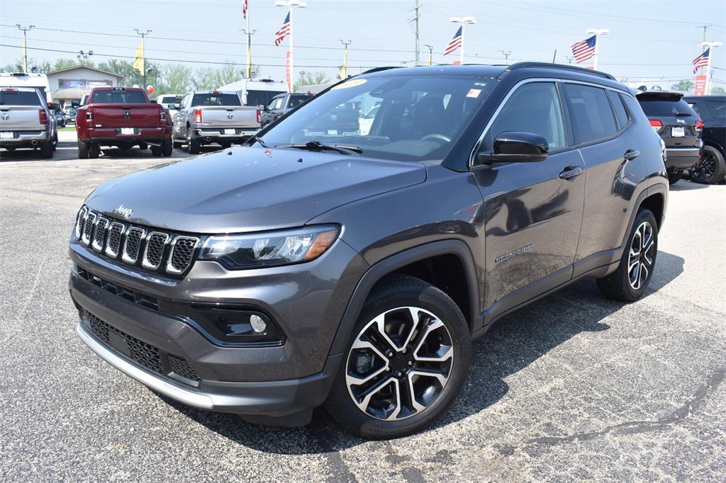 used 2023 Jeep Compass car, priced at $24,177