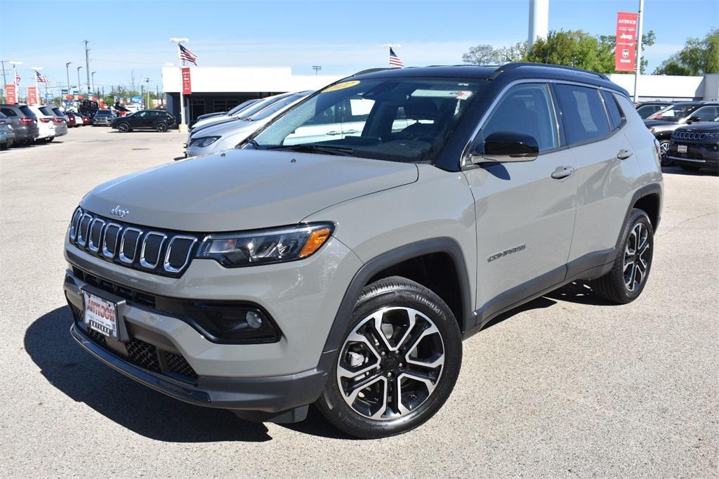 used 2022 Jeep Compass car, priced at $21,177