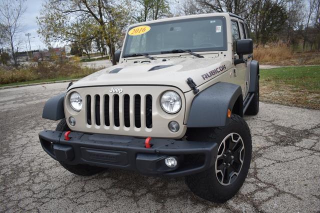 used 2016 Jeep Wrangler Unlimited car, priced at $18,246