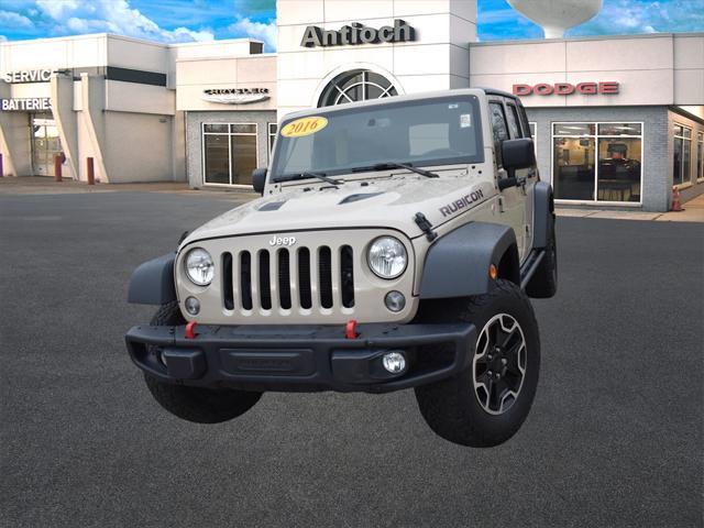 used 2016 Jeep Wrangler Unlimited car, priced at $18,246