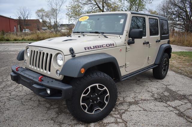 used 2016 Jeep Wrangler Unlimited car, priced at $18,246