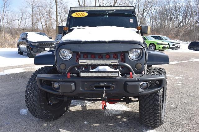 used 2016 Jeep Wrangler Unlimited car, priced at $31,946