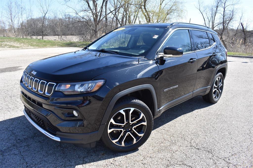 used 2022 Jeep Compass car, priced at $20,577