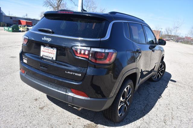 used 2022 Jeep Compass car, priced at $22,377