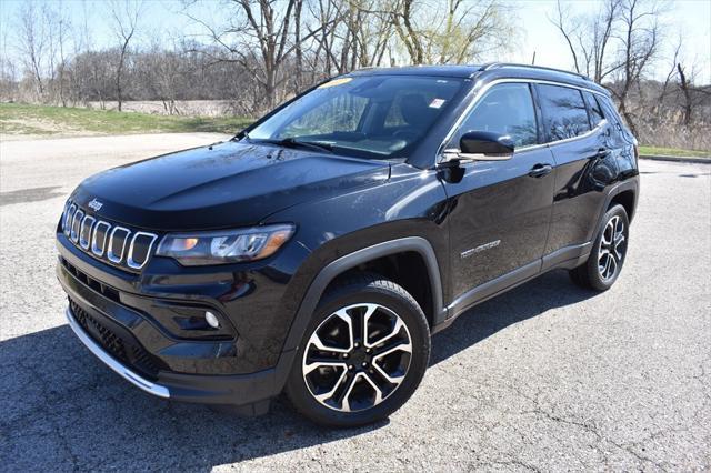 used 2022 Jeep Compass car, priced at $22,377