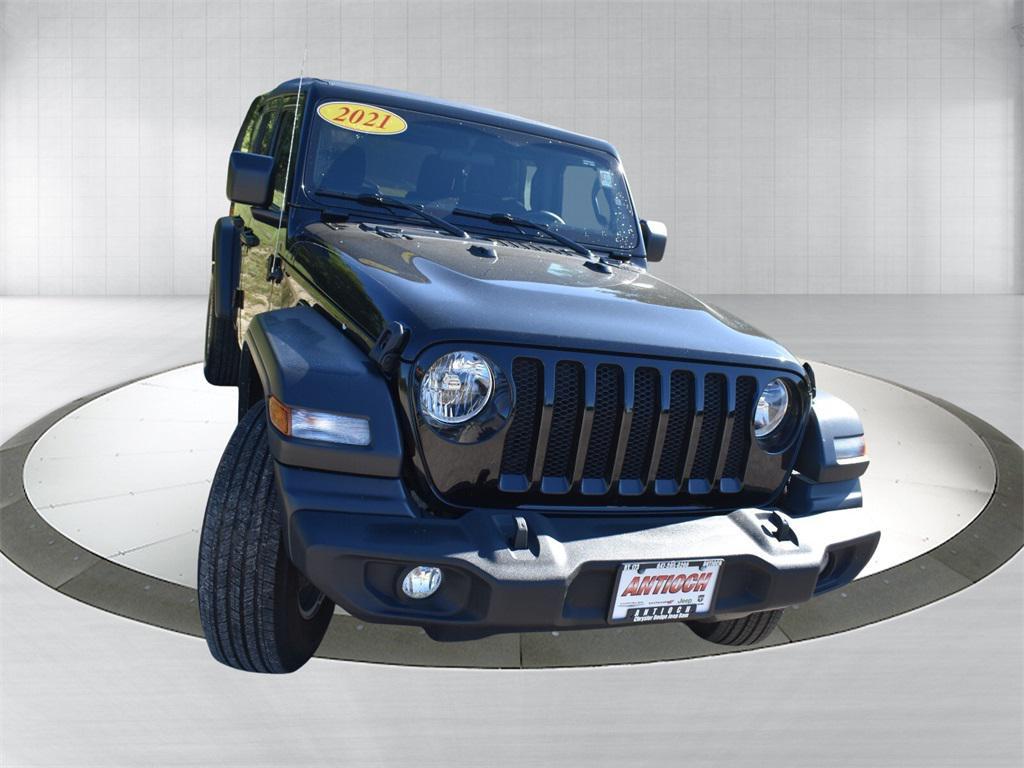 used 2021 Jeep Wrangler car, priced at $28,777