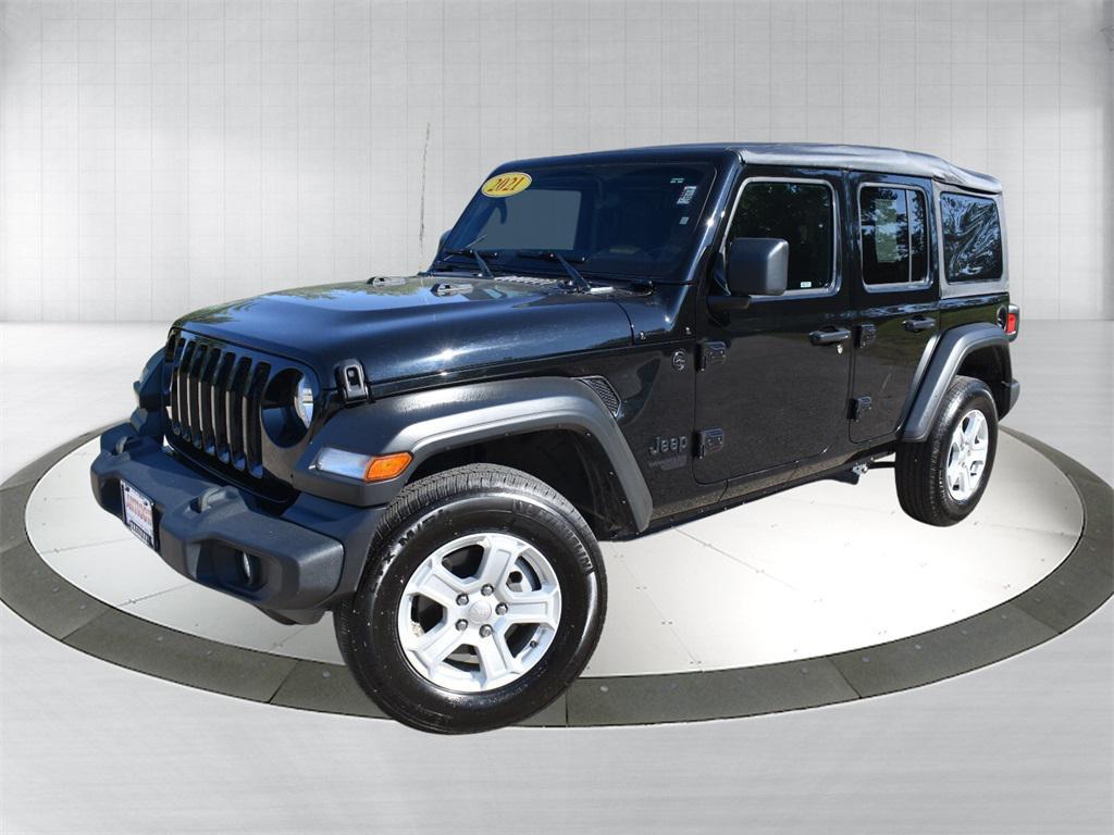 used 2021 Jeep Wrangler car, priced at $28,777