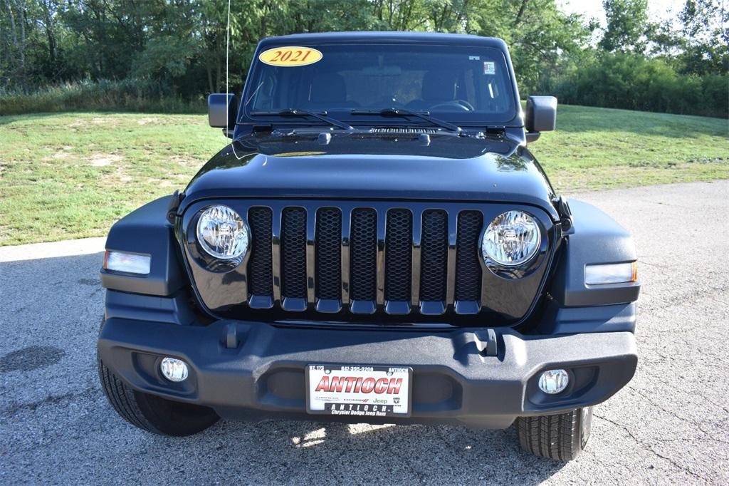 used 2021 Jeep Wrangler car, priced at $29,777