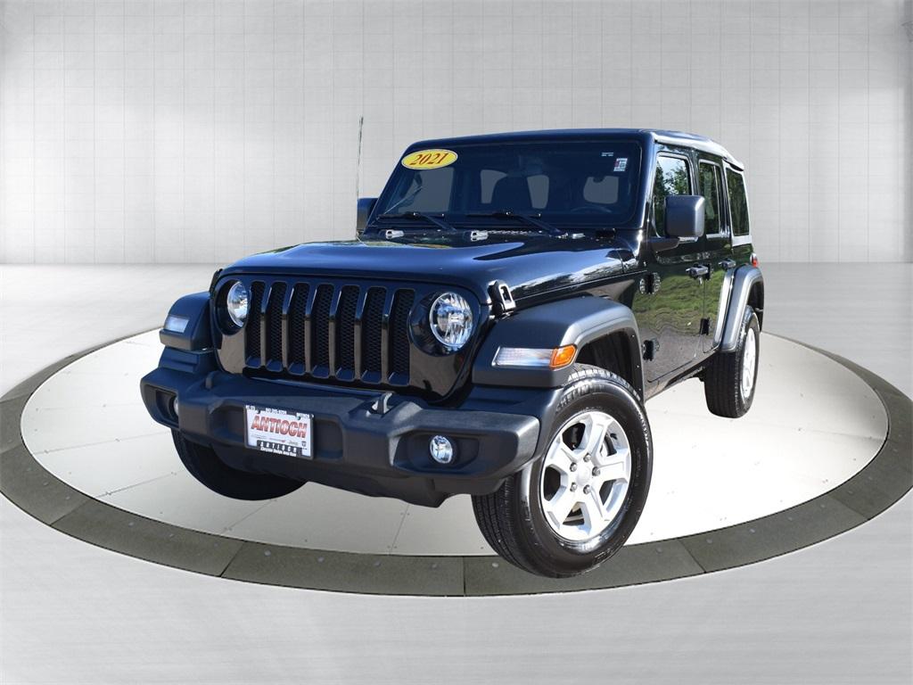 used 2021 Jeep Wrangler car, priced at $29,777