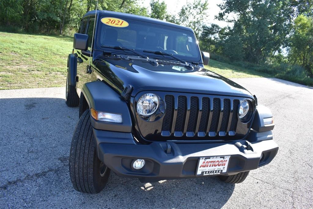 used 2021 Jeep Wrangler car, priced at $29,777