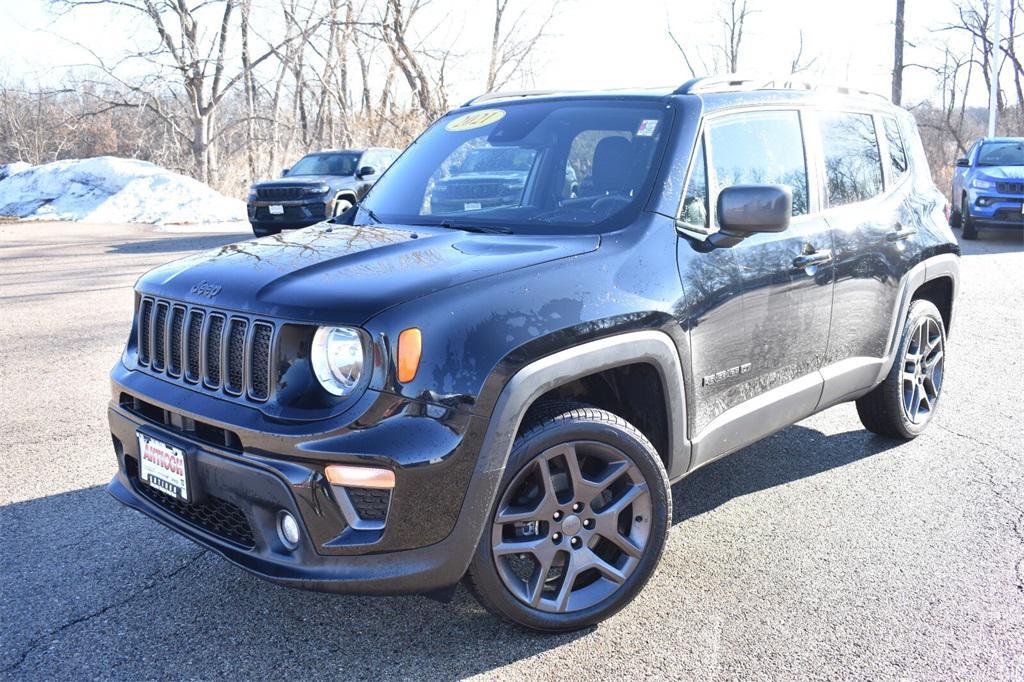 used 2021 Jeep Renegade car, priced at $17,777