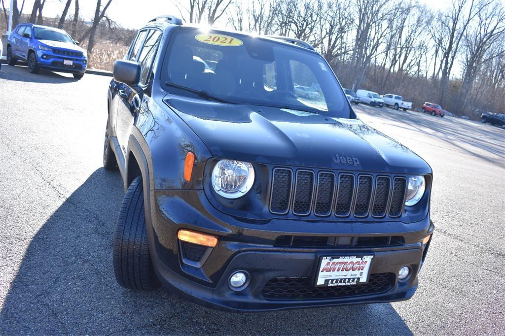 used 2021 Jeep Renegade car, priced at $17,777