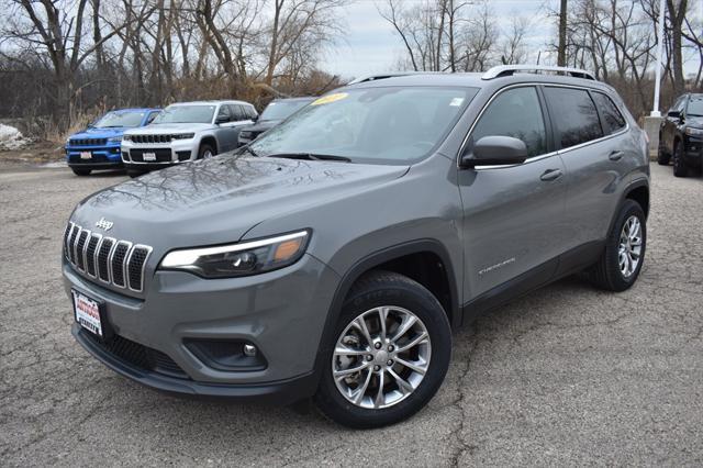 used 2021 Jeep Cherokee car, priced at $20,177
