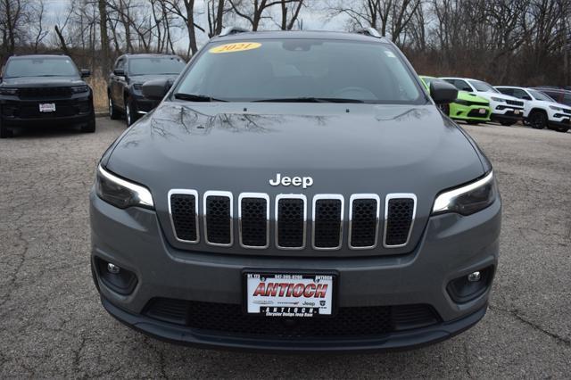 used 2021 Jeep Cherokee car, priced at $20,177