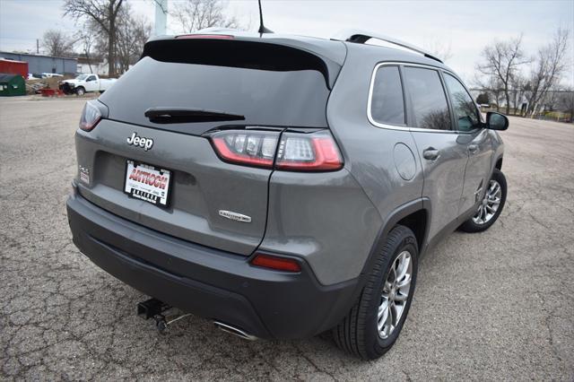 used 2021 Jeep Cherokee car, priced at $20,177