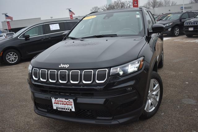 used 2022 Jeep Compass car, priced at $23,477