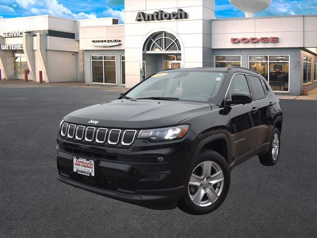 used 2022 Jeep Compass car, priced at $23,477