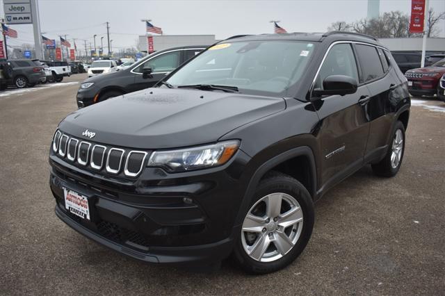 used 2022 Jeep Compass car, priced at $23,477