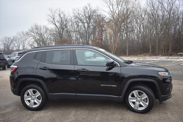 used 2022 Jeep Compass car, priced at $23,477