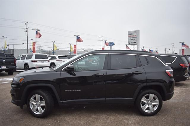 used 2022 Jeep Compass car, priced at $23,477