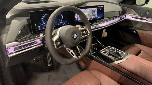 new 2025 BMW 740 car, priced at $104,755